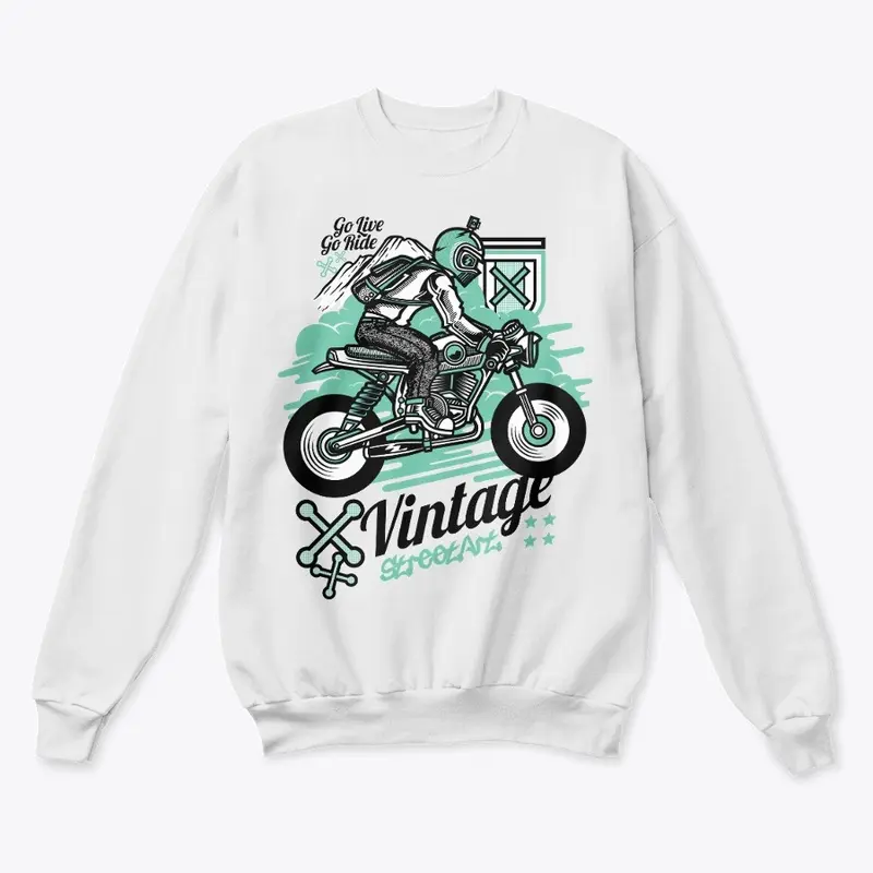 Vintage rider Semi Grunge