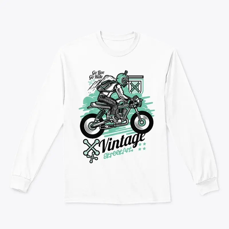 Vintage rider Semi Grunge